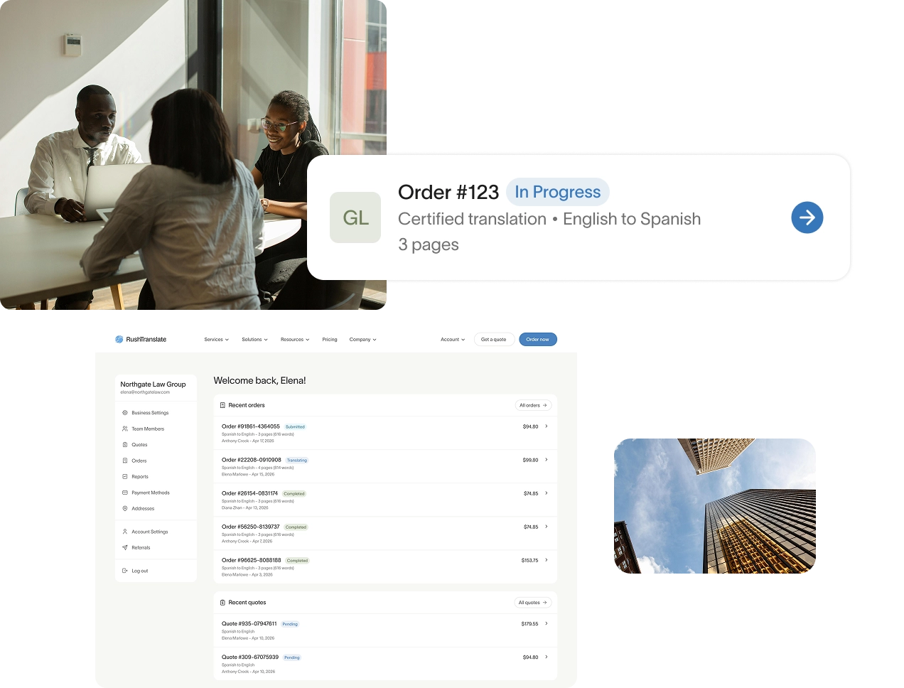 Business Translation Services