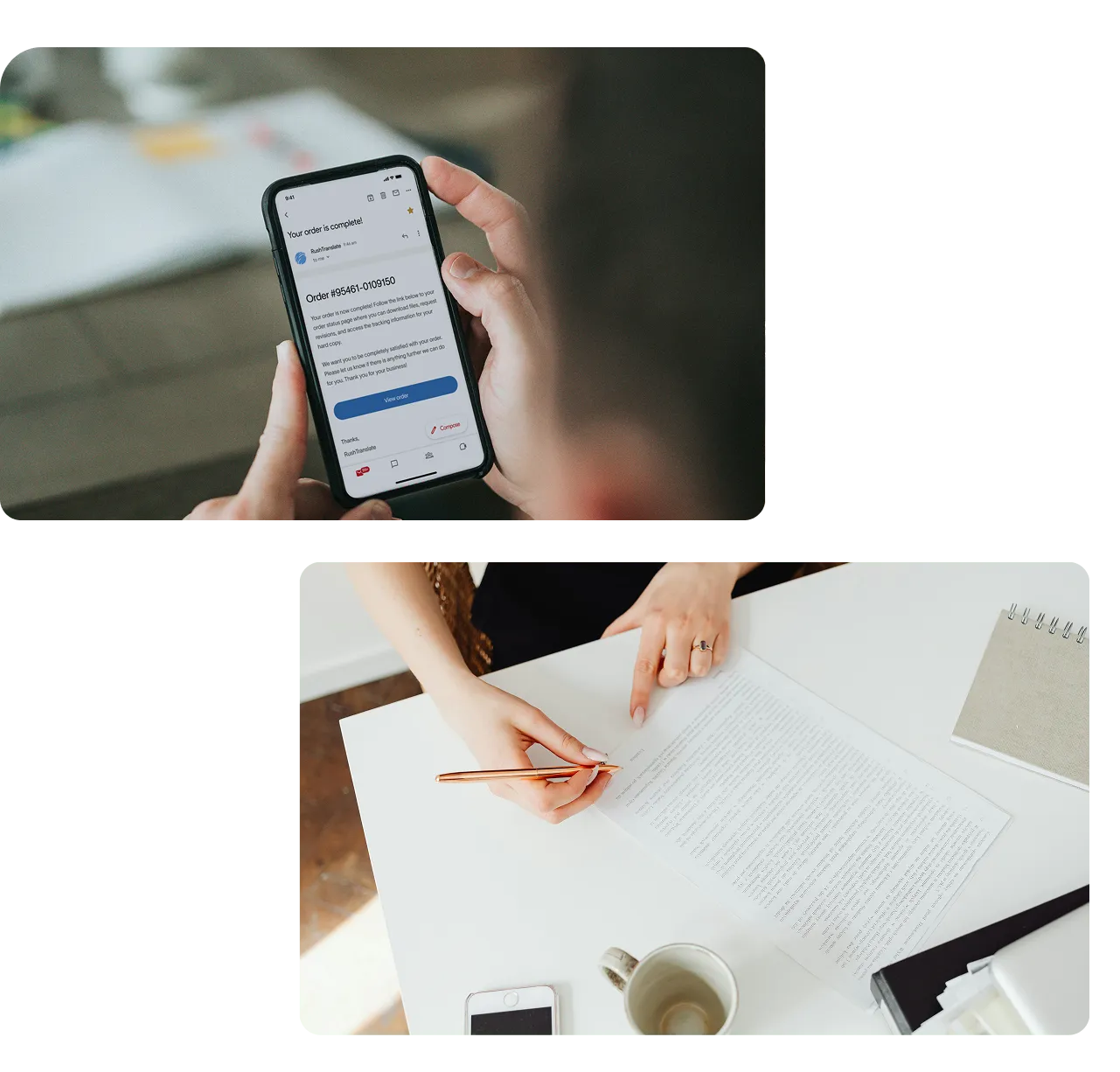 Deposition Translation services