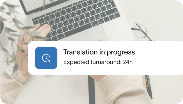 Professional translation and review
